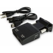 Converter CL-145 VGA to HDMI + 3.5mm Black