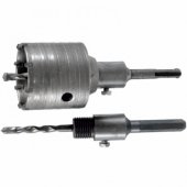 Dedra 80 mm HM karūninis grąžtas su SDS+ ir HEX kotais - DED1506-2
