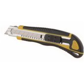 Dedra peilis su automatinio ašmenų keitimo mechanizmu, 18 mm, guminė rankena, ašmenys 1+4 (M903