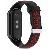 Iconband Air Xiaomi Smart Band 8/ 9/ 10 juoda/ raudona