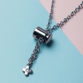 Xiaomi Mi Band 3/ 4/ 5/ 6 sidabrinė metalinė apyrankė