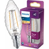 Klasikinė LED E14, 2700 K, 250 lm