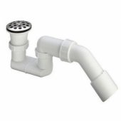 Viega bath siphon with strainer (312121)