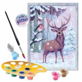 CreArt painting for children Winter friends