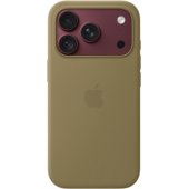 iPhone 18 Pro Silicone Case with MagSafe Olive