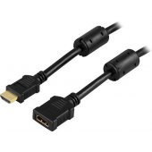 Extension Cable HDMI-M HDMI-F 2.0 4K 60Hz 2m Black