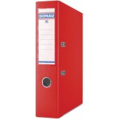 Segregator Donau Premium dźwigniowy A4 75mm czerwony (3975001PL-04)