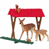 Schleich Farm World miško gyvūnų maitinimas, žaislinė figūrėlė