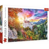 Trefl dėlionė, 500 detalių, Neuschwansteino pilies vaizdas, Vokietija