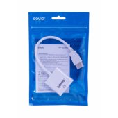 Adapter HDMI - D-Sub (VGA) white CL-27B
