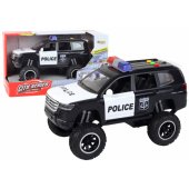 Driving visureigis Raptor Police, juodas, atidaromos durys, garsas, šviesa