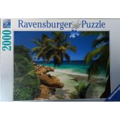 Puzzle 2000 Seychelles Island Tropical Palm
