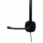 H151 Stereo Headset Black