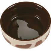 Trixie Ceramic bowl for guinea pig with guinea pig motif