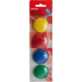 Office Products MAGNES OFFICE PRODUCTS 40MM 4 SZT. MIX KOLORÓW