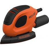 BLACK + DECKER compact mouse BEW230-QS, delta sander (orange / black,