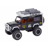Guard Off-Road automobilis 1:32, metalinis, su atatrankos mechanizmu, su šviesomis ir garsais