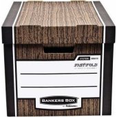 Fellowes Pudło archiwizacyjne Woodgrain - brązowe 61002 FELLOWES