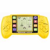 Electronic Game Console Tetris Portable LCD Yellow