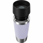 Emsa TRAVEL MUG Classic Twist (levandų spalvos / nerūdijantis plienas, 0,36 litro)