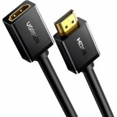 HDMI Male to Female Cable 3m Black