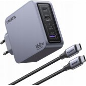 Nexode Pro 160W GaN USB + 3xUSB-C