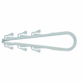 fischer kabelio kilpa Steckfix SF plus LS 3/ 13, spaustukas (šviesiai pilkas, 100 pi