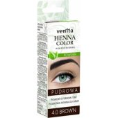 VENITA antakių dažymo pudra henna 4.0 Brown 4g