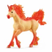 Elementa fire unicorn stallion, toy figure