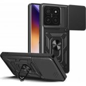 CamShield Pro dėklas Xiaomi 14T, juodas