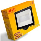 LED vandeniui atsparus lauko prožektorius 100 W, 10 000 lm, 4000 K, IP65
