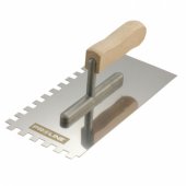Pro-Line nerūdijančiojo plieno dantyta glaistyklė 8x8 (61533)