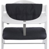 Deluxe High Chair Rest Melange Charcoal