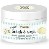Nacomi šveičiamoji ir prausiamoji putos – kokoso ir bananų 180ml