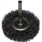 Wheel brush 100mm acid resistant shank 6