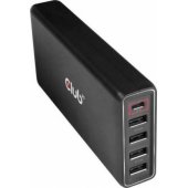 Club 3D CAC-1903EU įkroviklis 4x USB-A 1x USB-C 4.8 A (CAC-19