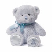 My First Teddy Bear Blue 38cm