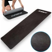 TPE mat for Yoga and fitness black-grey