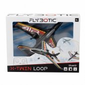 FLYBOTIC Radio-controlled airplane X-Twin Loop, 29 cm