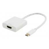 Adapter USB-C HDMI 4K 30Hz white