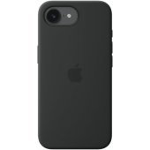 Silikoninis dėklas su MagSafe iPhone 17e, juodas