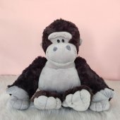 Plush Mascot Cuddly Toy Gorilla Dark Gray 22cm