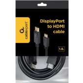 DisplayPort to HDMI 1.8m Black CC-DP-HDMI-6
