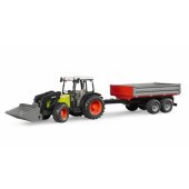 Claas Nectis 267 F with Frontloader and Tip