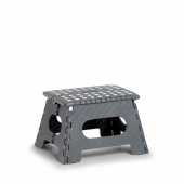 STOOL FOLDABLE PLASTIC ANTHRACITE