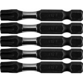 Neo Screwdriver bit (Impact bits S2, 50 mm, T40 - 5 pieces).