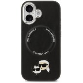 Karl & Choupette MagSafe dėklas iPhone 17, juodas