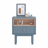 Nightstand IRIS 48x40x55cm, grey