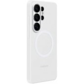 Galaxy S26 Ultra silikoninis magnetinis dėklas, baltas
