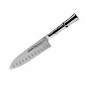 BAMBOO mažas Santoku su įgaubtais ašmenimis 5.5"/ 137mm